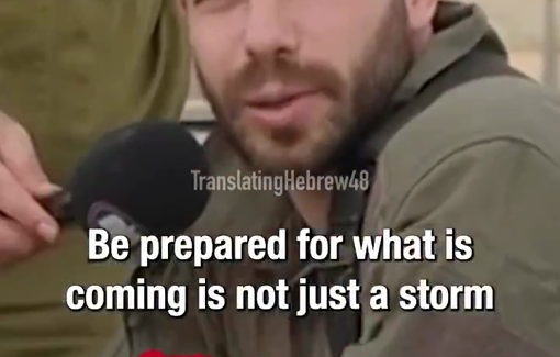 Thumbnail preview image for the video titled: A Hasbara video showing foreign nationality soldiers joining the IDF to take part in the genocide