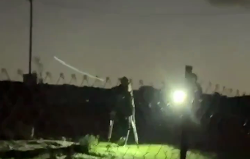 Thumbnail preview image for the video titled: Binyamin Bodenheimer trespassed onto the lands of the village of Rakeez and threatened Sheikh Saeed Al-Amour and his family at gunpoint