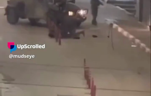 Thumbnail preview image for the video titled: Mohammed Jihad Maslamah shot by Israeli soldiers and mistreated before being transferred by ambulance