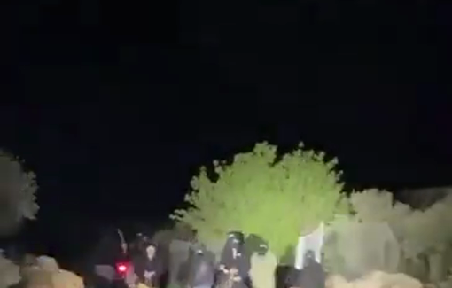 Thumbnail preview image for the video titled: Pogrom on Khirbet Abu Falah where dozen of settlers invaded the village leading to the murder of two residents