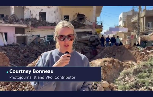 Thumbnail preview image for the video titled: Reports from the funeral for the 41 Lebanese massacred by Israeli special forces in Nabi Sheet