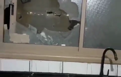 Thumbnail preview image for the video titled: Wadi Rakhim: settlers attacked the home of the family of the slain Amir Shnaran shot five days ago by the settler Luria Luski