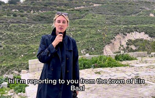 Thumbnail preview image for the video titled: A temporary mass grave for three decimated families in Ain Baal, southern Lebanon
