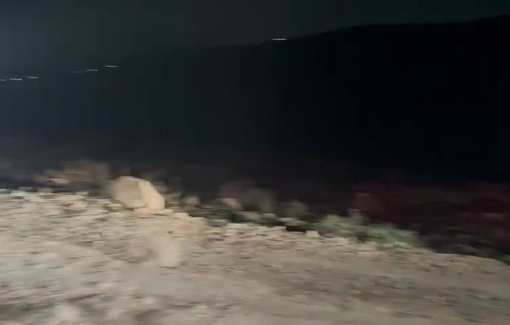 Thumbnail preview image for the video titled: In Masafer Yatta, gang of Israeli settlers attacked three villages, injuring residents, pelting with stones and blocking the ambulance