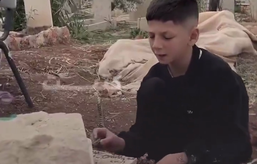 Thumbnail preview image for the video titled: Sad Eid al-Fitr comes for Khaled and Mustafa Bani Odeh, the only survivors of the Tammun massacre in Tubas