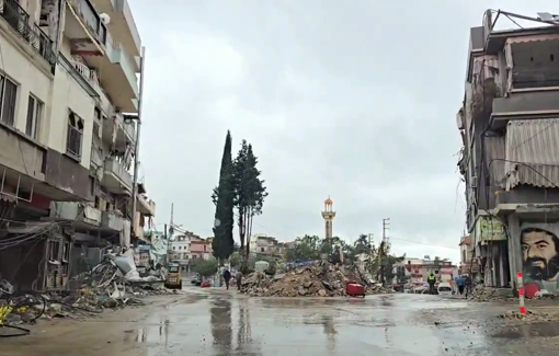 Thumbnail preview image for the video titled: Nabatieh in southern Lebanon, is now a grey ghost town following intense Israeli bombing