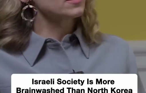 Thumbnail preview image for the video titled: US journalist Abby Martin said that Israeli society has been overwhelmingly genocidal since long before October 2023