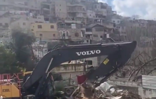 Thumbnail preview image for the video titled: Three settler organizations have dumped in millions of dollars through US charities to fund the ethnic cleansing of al-Bustan, near the Old City of Jerusalem