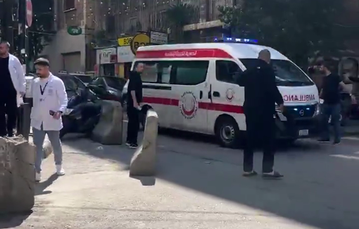 Thumbnail preview image for the video titled: Chaos in Beirut after Israel has launched dozens of strikes across the country, including Beirut