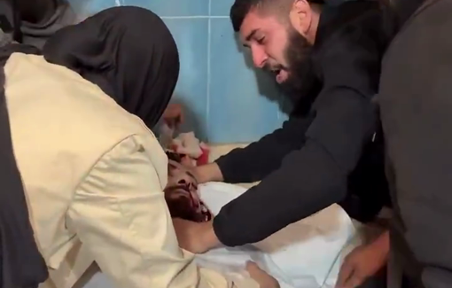 Thumbnail preview image for the video titled: Relatives mourn journalist Mohamed Washad after Israel murdered him