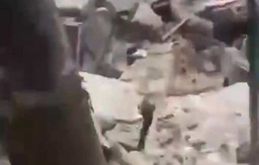 Thumbnail preview image for the video titled: Apocalyptic Beirut: bodies scattered, massacres unfolding, and one of the fiercest bombardments since 1982