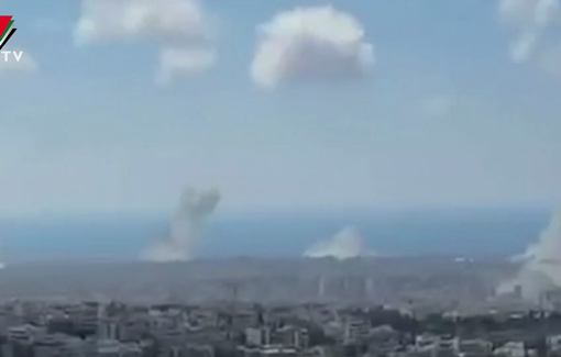 Thumbnail preview image for the video titled: Laith Marouf rushes to the scene of a massacre a block away from his home in Beirut