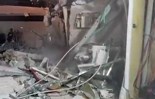 Thumbnail preview image for the video titled: Ali Sawahra and his son Mohammad were forced by Israeli occupation forces to demolish their own home in the town of Jabal al-Mukabber, south of occupied Jerusalem