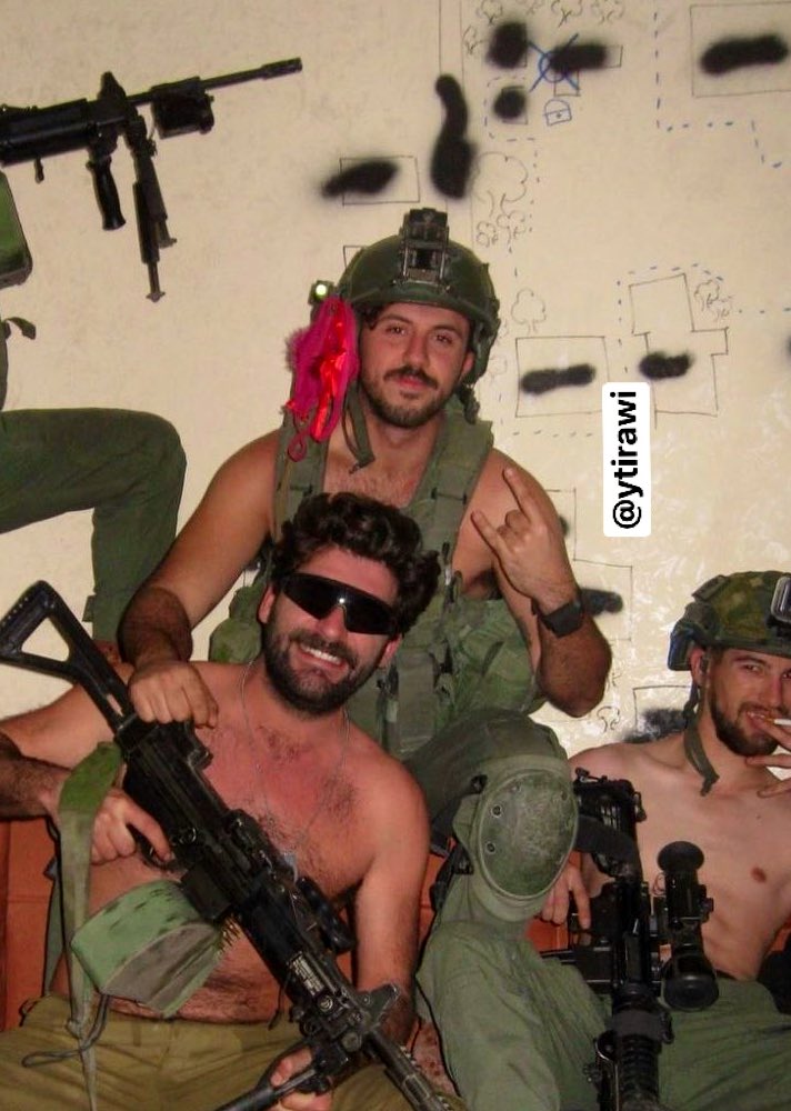 Thumbnail preview image for the video titled: IDF soldiers show themselves half-naked with Palestinian women’s lingerie