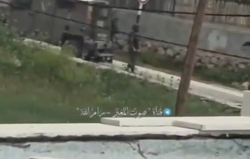 Thumbnail preview image for the video titled: Israeli forces brutally assault a child in the village of al-Mughayyir, northeast of Ramallah