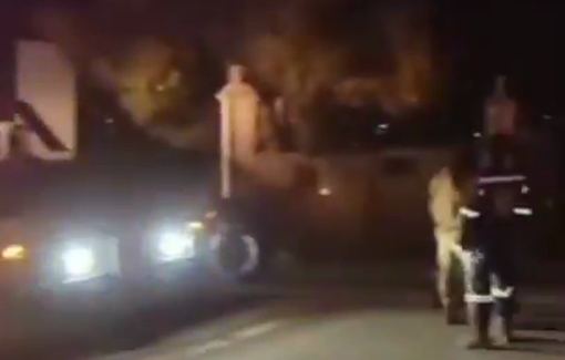 Thumbnail preview image for the video titled: The Lebanese Civil defense trying to rescue the journalist Amal Khalil from rubble