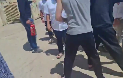Thumbnail preview image for the video titled: Jabal Jales invaded by dozens of settlers attacking properties and residents