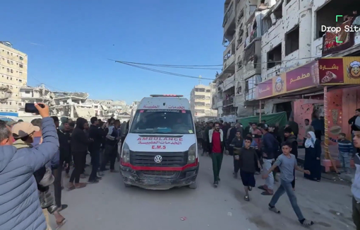 Thumbnail preview image for the video titled: Weapon fragments amid debris following Israeli bombing that killed a child in Sheikh Radwan