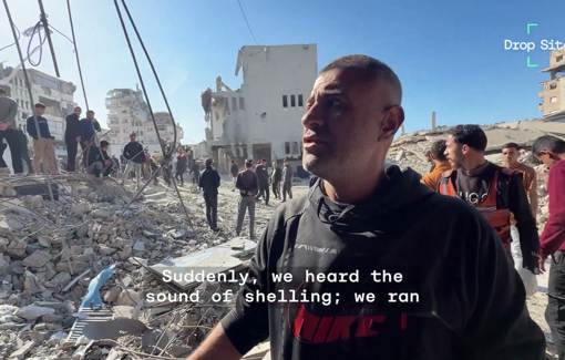 Thumbnail preview image for the video titled: Eyewitness recounts Israel's bombing that killed a child in Sheikh Radwan near a police station