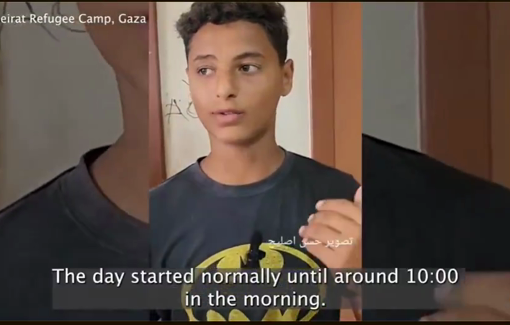 Thumbnail preview image for the video titled: Testimony of Ahmad Matar about the summary execution of his family before his eyes and the harsh mistreatment he endured.