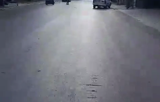 Thumbnail preview image for the video titled: The Israeli Air Force destroyed an entire low-rise building in Tyre under the pretext that it housed a Hezbollah headquarters