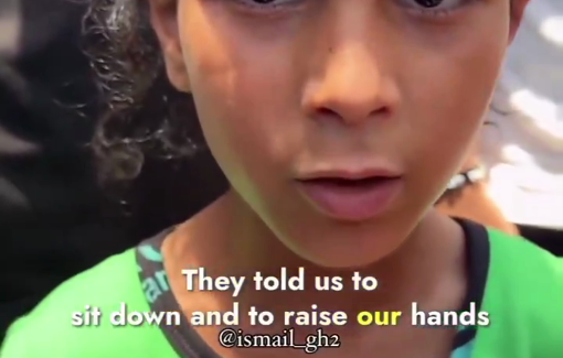 Thumbnail preview image for the video titled: A family, including four children and elderly relatives, was detained and mistreated for four days by Israeli troops