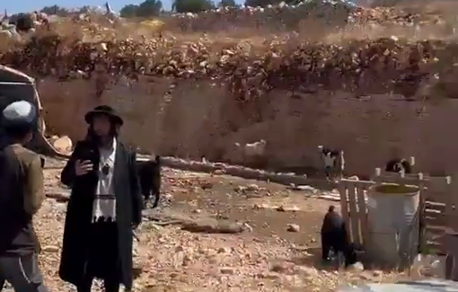 Thumbnail preview image for the video titled: Israeli settlers attack Palestinians’ homes in a Bedouin community of Dar Faza'a