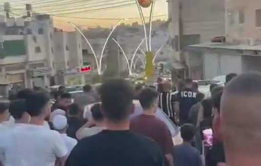 Thumbnail preview image for the video titled: Israeli forces opened fire on a vehicle in Hebron (Al-Khalil), injuring three members of the Haikal family, including a seven-month-old infant in critical condition