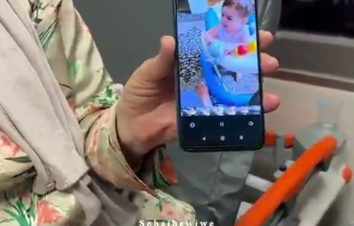 Thumbnail preview image for the video titled: The infant Sam Abu Haikal, who was killed by occupation gunfire in Hebron this evening
