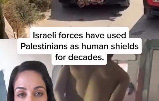 Thumbnail preview image for the video titled: Israel’s military has been forcing Palestinians to shield its soldiers for decades, at one point, it was even official policy