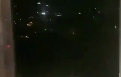 Thumbnail preview image for the video titled: After midnight, Israeli army attacked the outskirts of governmental hospital in Nabatieh with 155 mm artillery