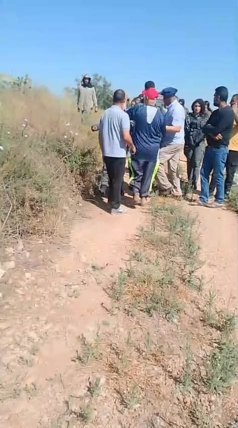 Thumbnail preview image for the video titled: Confrontations erupt between Palestinians and Israeli settlers and forces after settlers establish an outpost on Palestinian land