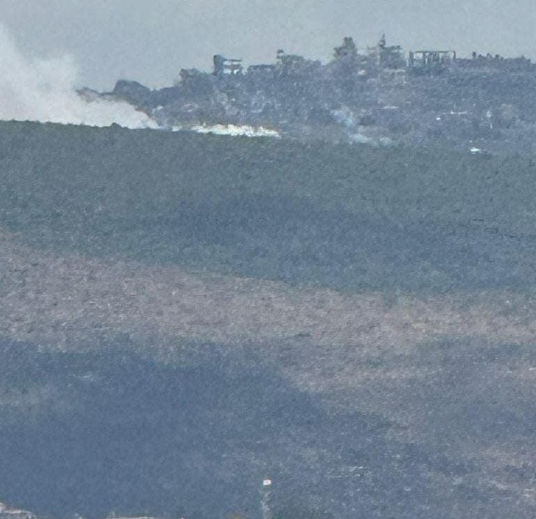 Thumbnail preview image for the video titled: Israeli bombed Mansouri and Majdelzoun with white phosphorus