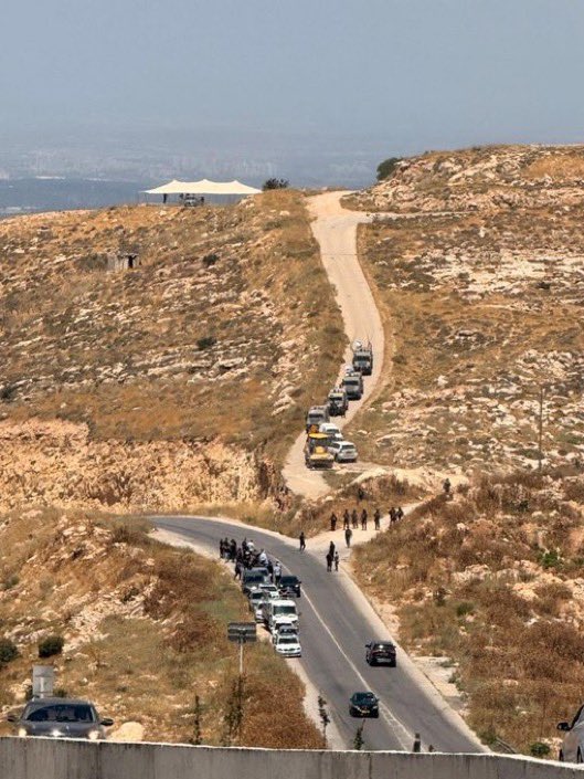 Thumbnail preview image for the video titled: Incursion by Israeli settlers into Jabal Tarousa in Dura, south of Hebron