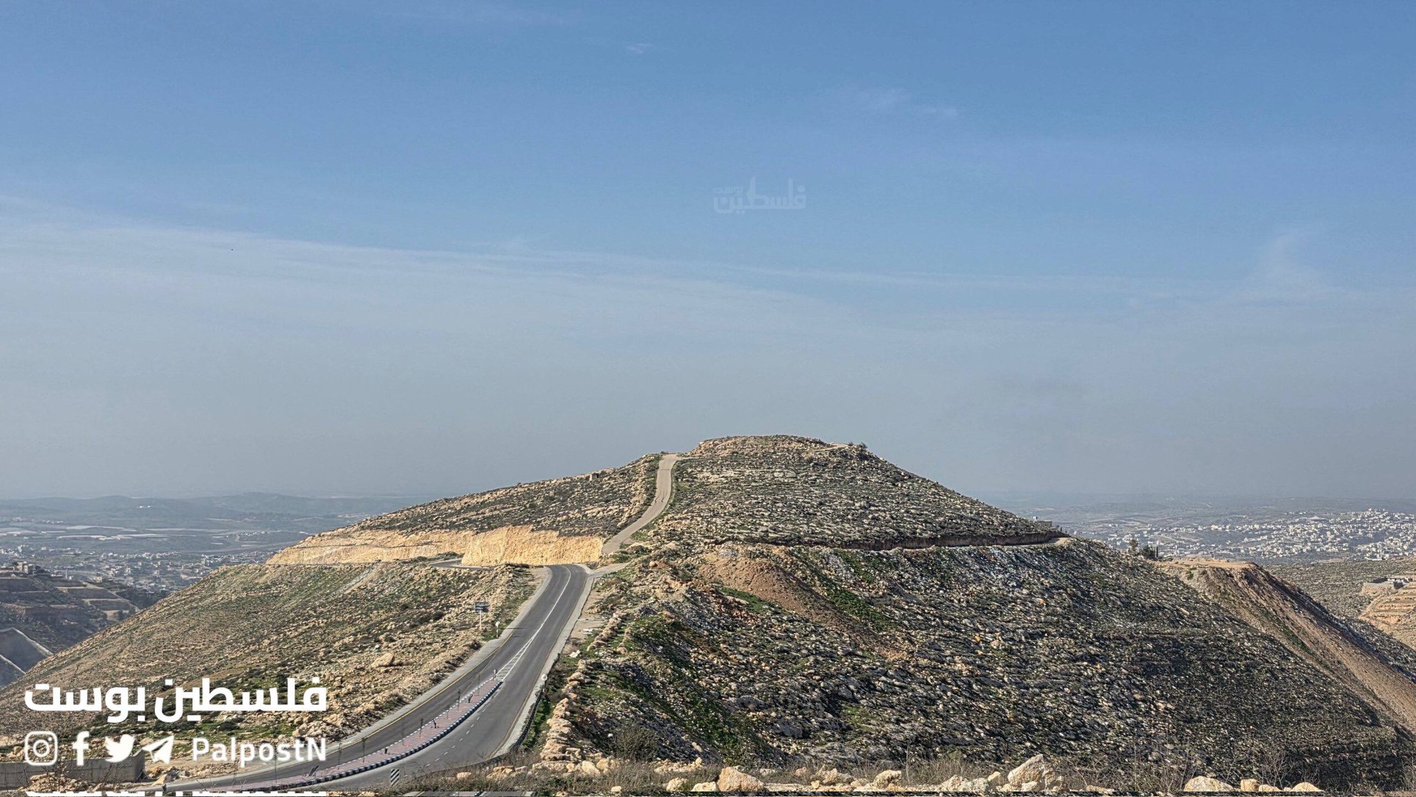 Thumbnail preview image for the video titled: Israel reinstates settlement activity in the Tarousa area, threatening to cut off the only outlet for more than 50,000 Palestinians