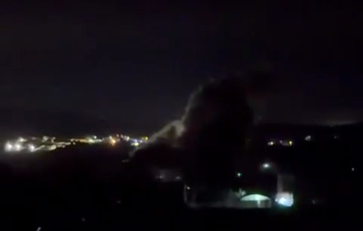 Thumbnail preview image for the video titled: Israeli occupation forces blow up homes in the village of Meis al-Jabal