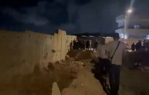 Thumbnail preview image for the video titled: The extensive destruction left behind by Israeli military bulldozers today on Airport Street and in the town of Kafr Aqab