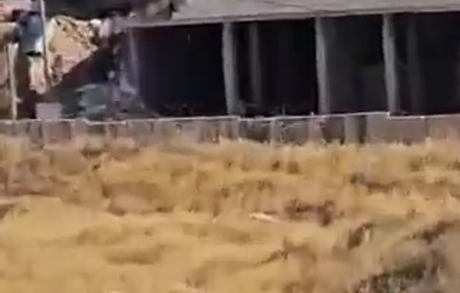 Thumbnail preview image for the video titled: Israeli forces demolished two Palestinian homes in Kafr Aqab, citing lack of Israeli permits