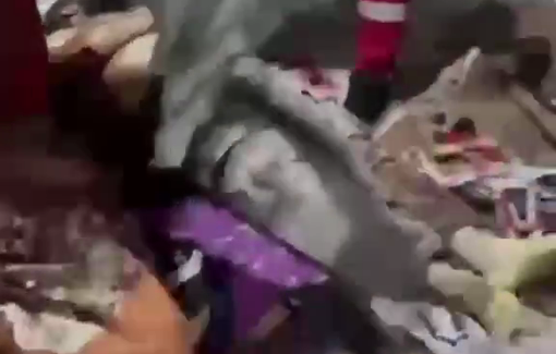 Thumbnail preview image for the video titled: The Palestinian resident of Sarta, Mustafa Taha Mustafa Khatib, was executed by Israeli soldiers in his home during a raid