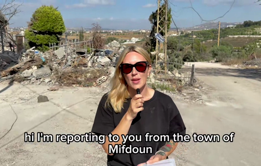 Thumbnail preview image for the video titled: Israeli drone strike directly targeted a civilian car in Mayfadoun, killing three people and wounding one, despite the ceasefire