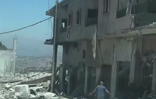 Thumbnail preview image for the video titled: A school, a civil defence centre, historical and religious landmarks, a hospital: these are some of the destruction in southern Lebanon