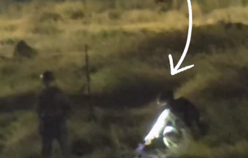 Thumbnail preview image for the video titled: Soldiers hiding weapons in the garden of Saeed al-Amour in Khirbet al-Rakeez to further incriminate him