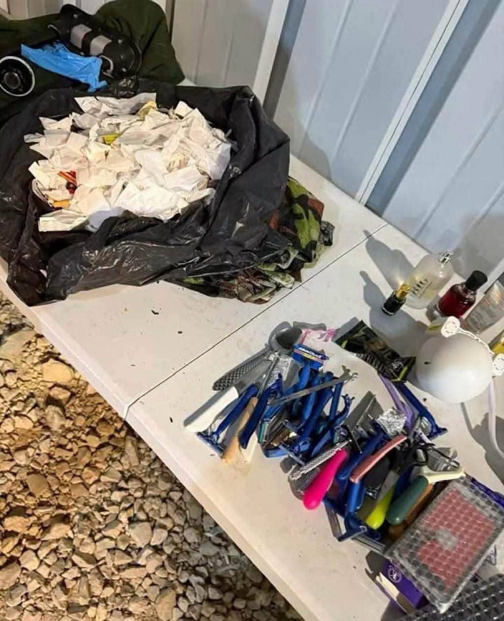 Thumbnail preview image for the video titled: Israel confiscates mundane hygiene items from Palestinians returning to Gaza