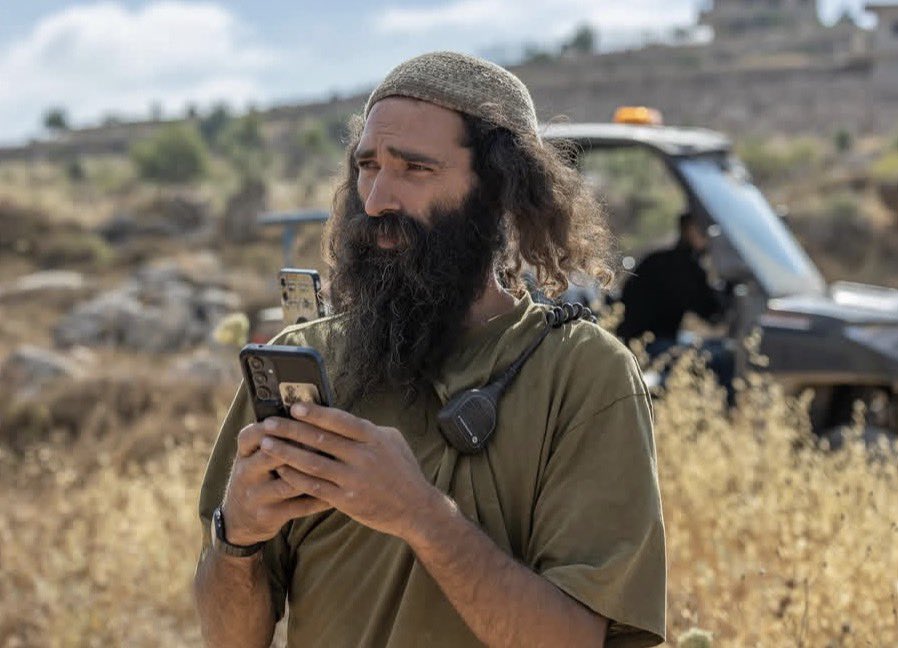 Thumbnail preview image for the video titled: Amishav Melet was at the scene of the settler’s attack against activists in Khallet Abu Falah