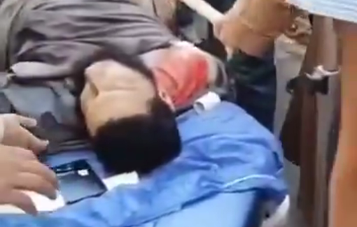 Thumbnail preview image for the video titled: A little girl grieving his father, Farouq Ramadan, killed by settlers in Tell