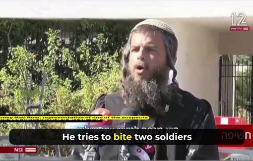 Thumbnail preview image for the video titled: Attorney Nati Rom justifying the Sde Teiman rapists, claiming that the Palestinian detainee scratched them