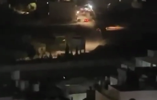 Thumbnail preview image for the video titled: Arrest of the father of Ibrahim and Jawad Ramadan the two Palestinians executed in Tell
