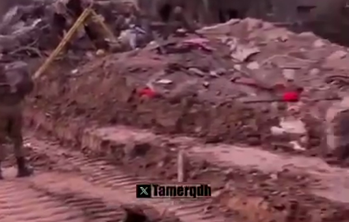 Thumbnail preview image for the video titled: IDF has begun burning homes in the Gaza Strip that haven’t already been destroyed from airstrikes or artillery bombardment