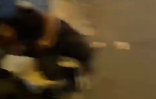Thumbnail preview image for the video titled: Israeli forces fired tear gas grenades at journalists during the ongoing raid on Qalandiya RC