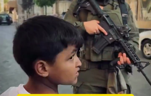 Thumbnail preview image for the video titled: Sumud during the Shabbat closure of the Old City of Hebron/Al-Khalil